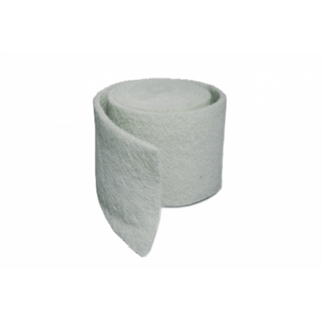 ROULEAU ABRASIF BLANC 10CM X 3M L'UNITE