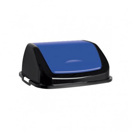 COUVERCLE BASCULANT 50L CLAP BLEU