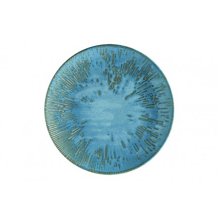 12 ASSIETTES PLATES SKY(BLEU) NELL 27 CM
