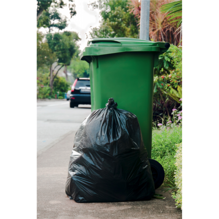 SACS POUBELLE 110HD NOIR ETOILE  TAILLE 70x108 X500