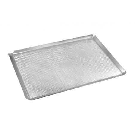 PLAQUE PATISSIERE PERFOREE  ALUMINIUM - 530 MM X 325 MM