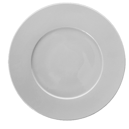 12 ASSIETTES PLATES 27CM VELOURS