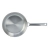 POELE 24 CM INOX CRISTEL