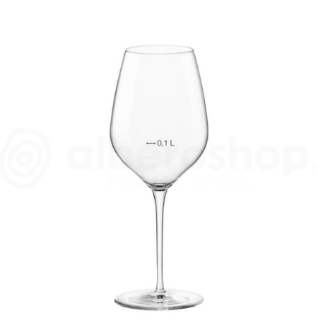 6 VERRES A VIN INALTO 43CL -JAUGES