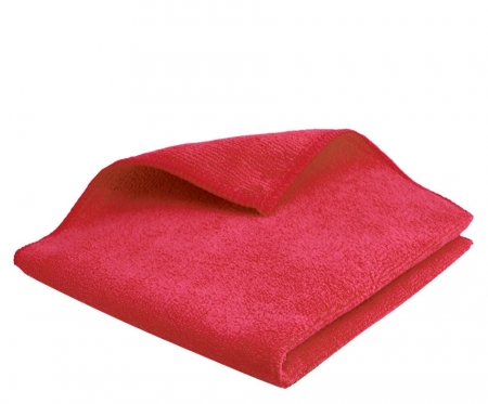 LAVETTE MICROFIBRE ECOLINE 32X36 ROUGE EN LOTX5