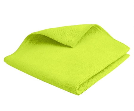 LAVETTE MICROFIBRE ECOLINE 32X36 JAUNE EN LOTX5