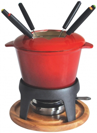 SERVICE A FONDUE FONTE EMAILLEE D17 CM