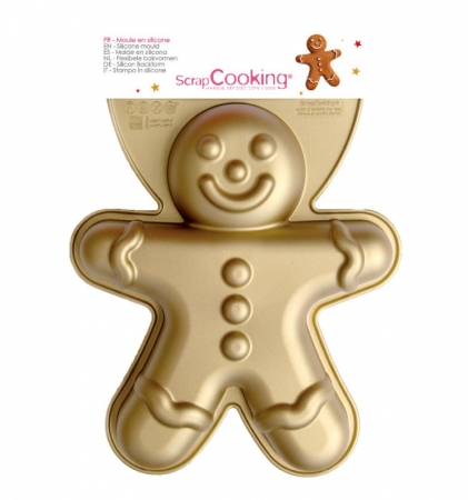 MOULE SILICONE GINGERMAN