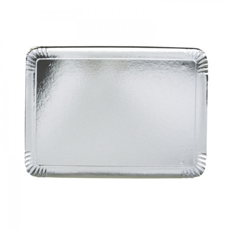 PLATEAU TRAITEUR ARGENT 19X28 -