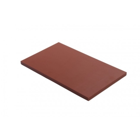 PLANCHE A DECOUPER POLYETHYLENE MARRON 53X32.5X2CM